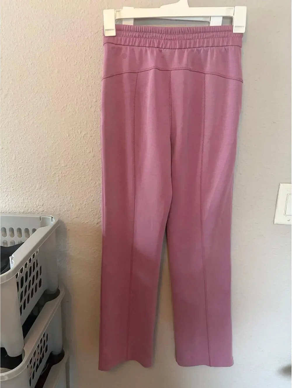 Lululemon Softstreme High-Rise Pant *Full Length 31in inseam Pink size 4. EUC